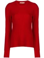 Tory Burch Basic Jumper - Red