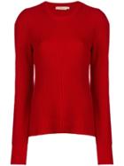 Tory Burch Basic Jumper - Red