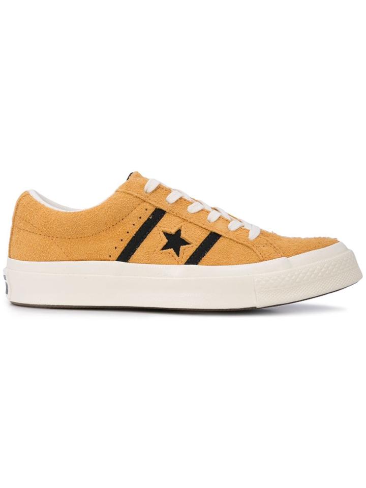 Converse Side Logo Sneakers - Yellow