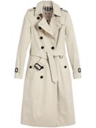 Burberry The Chelsea Extra-long Trench Coat - Nude & Neutrals