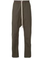 Rick Owens Drawstring Long Pants - Green