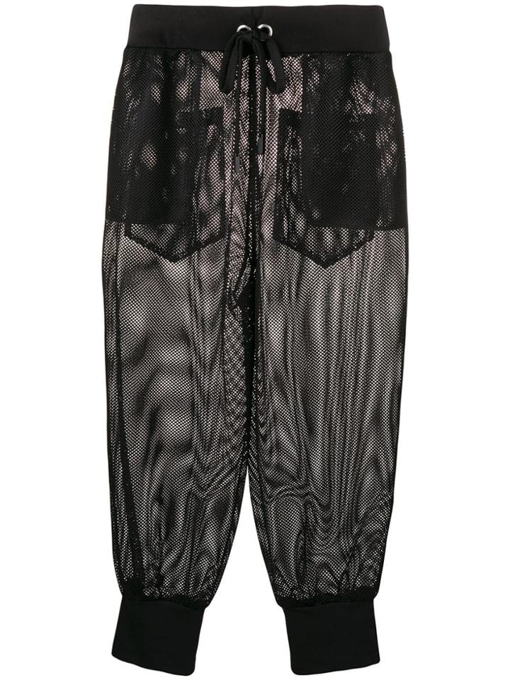 No Ka' Oi Net Jogging Trousers - Black