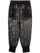 No Ka' Oi Net Jogging Trousers - Black