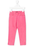 Roberto Cavalli Kids - Straight Trousers - Kids - Cotton/spandex/elastane/modal - 4 Yrs, Pink/purple