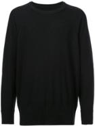 Ziggy Chen Oversized Knit Jumper - Black