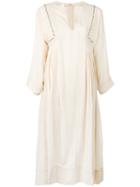 Isabel Marant Étoile Alayne Dress, Women's, Size: 38, Nude/neutrals, Cotton/viscose