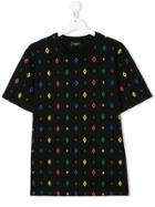 Marcelo Burlon County Of Milan Kids Cross Short-sleeve T-shirt - Black