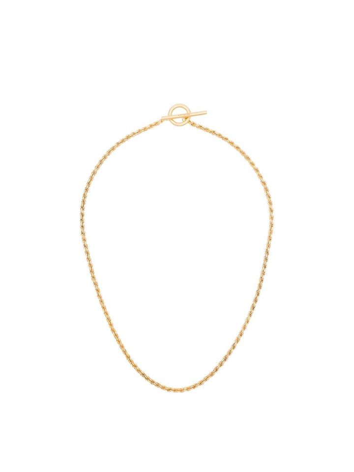 All Blues Rope Chain Necklace - Gold
