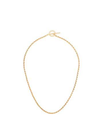 All Blues Rope Chain Necklace - Gold
