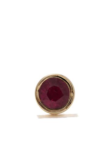 Gemfields X The Alkemistry X Gemfields 18kt Yellow Gold Ruby Stud