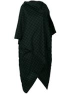 Issey Miyake Deconstructed Windowpane Dree - Black
