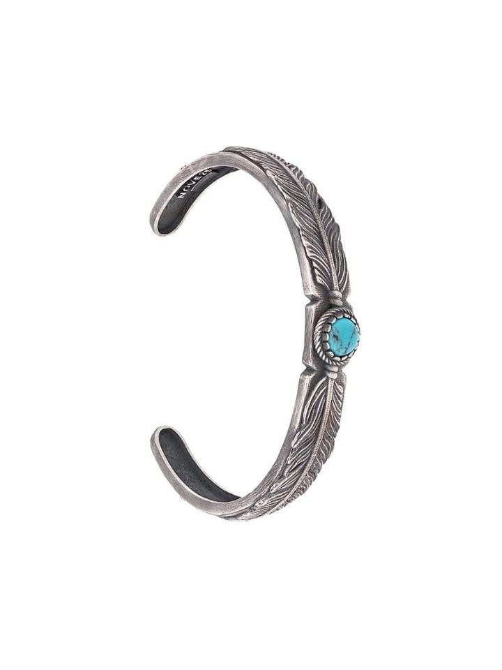 Nove25 Eagle Feathers Bracelet - Silver