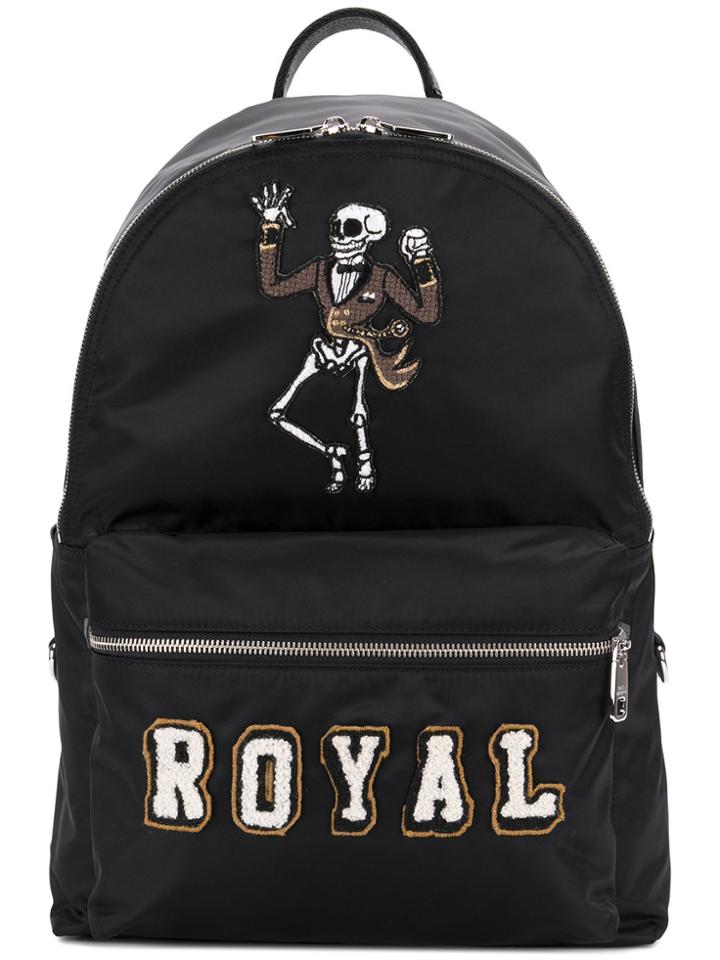 Dolce & Gabbana Royal Vulcano Backpack - Black
