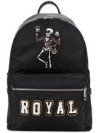 Dolce & Gabbana Royal Vulcano Backpack - Black