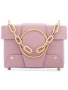 Yuzefi Pink Asher Leather Box Bag