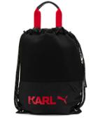 Karl Lagerfeld X Puma Backpack - Black