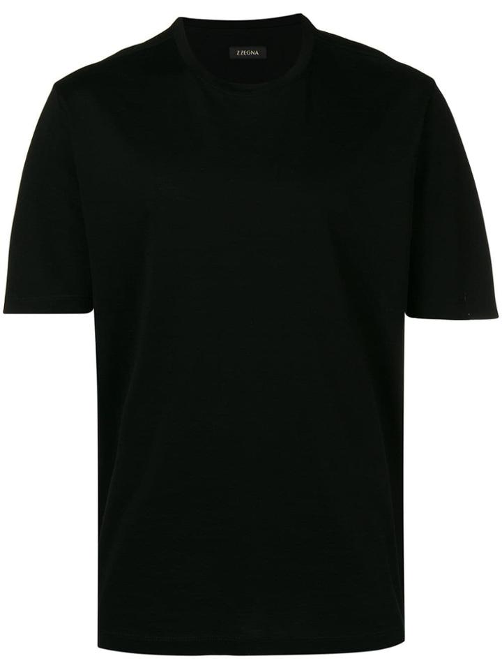 Z Zegna Shortsleeved T-shirt - Black