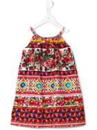 Dolce & Gabbana Kids Mambo Print Sundress, Girl's, Size: 6 Yrs