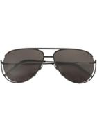 Sener Besim Aviator Sunglasses - Black