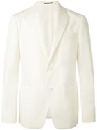 Ermenegildo Zegna - Classic Blazer - Men - Linen/flax/cupro/wool - 52, Nude/neutrals, Linen/flax/cupro/wool