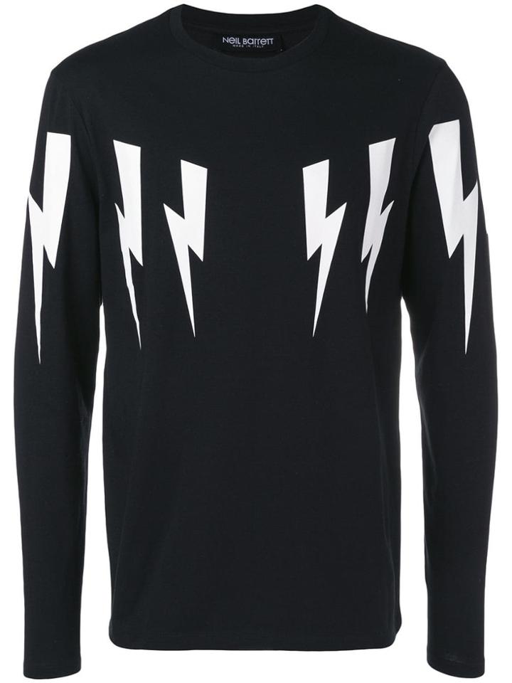 Neil Barrett Thunderbolt Jumper - Black