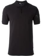 Y-3 Logo Polo Shirt, Men's, Size: Xs, Black, Cotton
