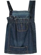 Sacai Asymmetric Denim Vest Top - Blue