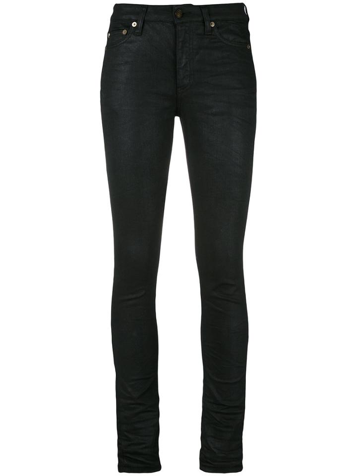 Saint Laurent - Classic Skinny Jeans - Women - Cotton/polyurethane - 27, Black, Cotton/polyurethane