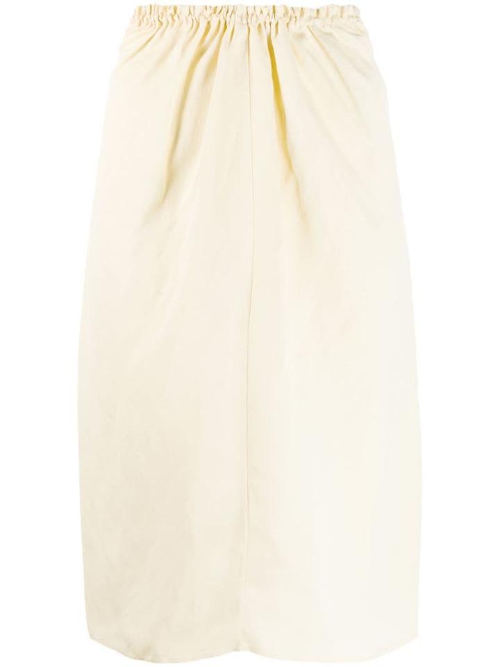 Jil Sander High-waisted Skirt - Yellow