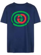 Gucci Interlocking G T-shirt - Blue