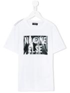 Diesel Kids - No One Else T-shirt - Kids - Cotton - 6 Yrs, Boy's, White