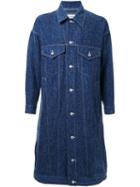 Doublet Denim Coat, Men's, Size: 2, Blue, Cotton/alpaca