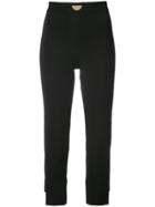 Cushnie Et Ochs Cropped Tailored Trousers - Black