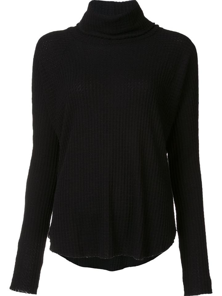 Nsf Turtleneck Jumper, Women's, Size: Medium, Black, Polyester/spandex/elastane/viscose