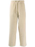 Champion Corduroy Straight Leg Trousers - Neutrals