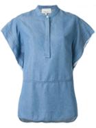 3.1 Phillip Lim Boxy Denim Tunic, Women's, Size: 8, Blue, Lyocell