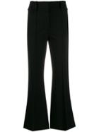 Dorothee Schumacher Flared High-waisted Trousers - Black