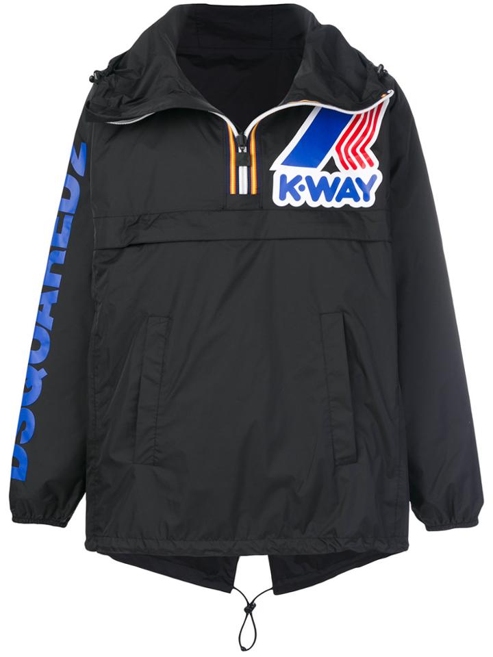 Dsquared2 Kway Wind Breaker - Black