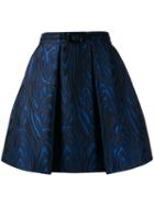 Kenzo Full Shaped Mini Skirt - Blue