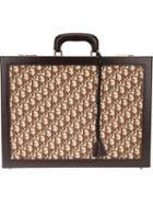 Christian Dior Vintage Monogram Embellished Briefcase