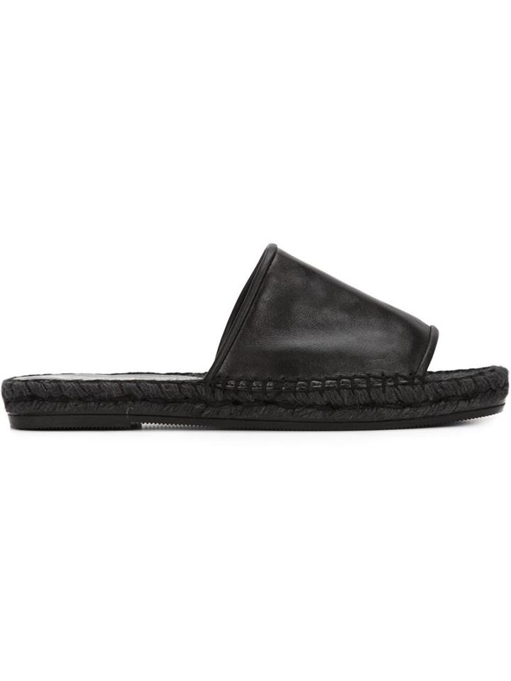 Robert Clergerie Espadrille Sole Slidders