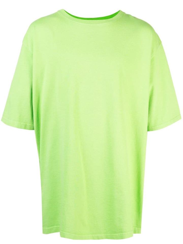 Warren Lotas Oversized Back Print T-shirt - Green