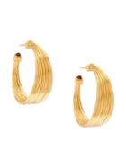Gas Bijoux Arpa Hoop Earrings - Gold