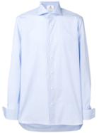 Borrelli Plain Button Down Shirt - Blue