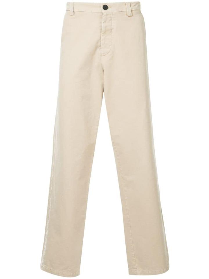 Jw Anderson Classic Chinos - Neutrals