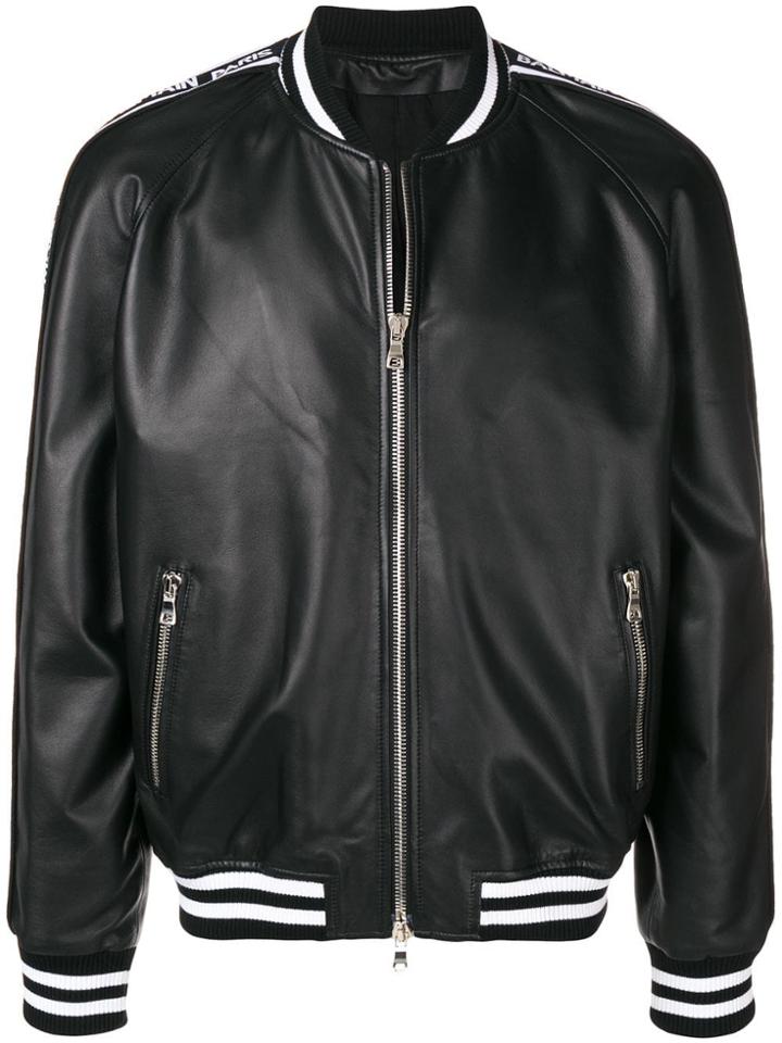Balmain Bomber Jacket - Black