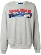 Simon Miller Loose-fit Printed Sweatshirt - Grey