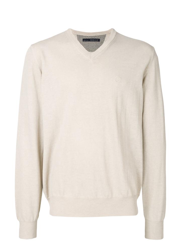 Jeckerson V-neck Sweater - Nude & Neutrals