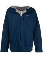 Patagonia Zipped Hooded Jacket - Blue