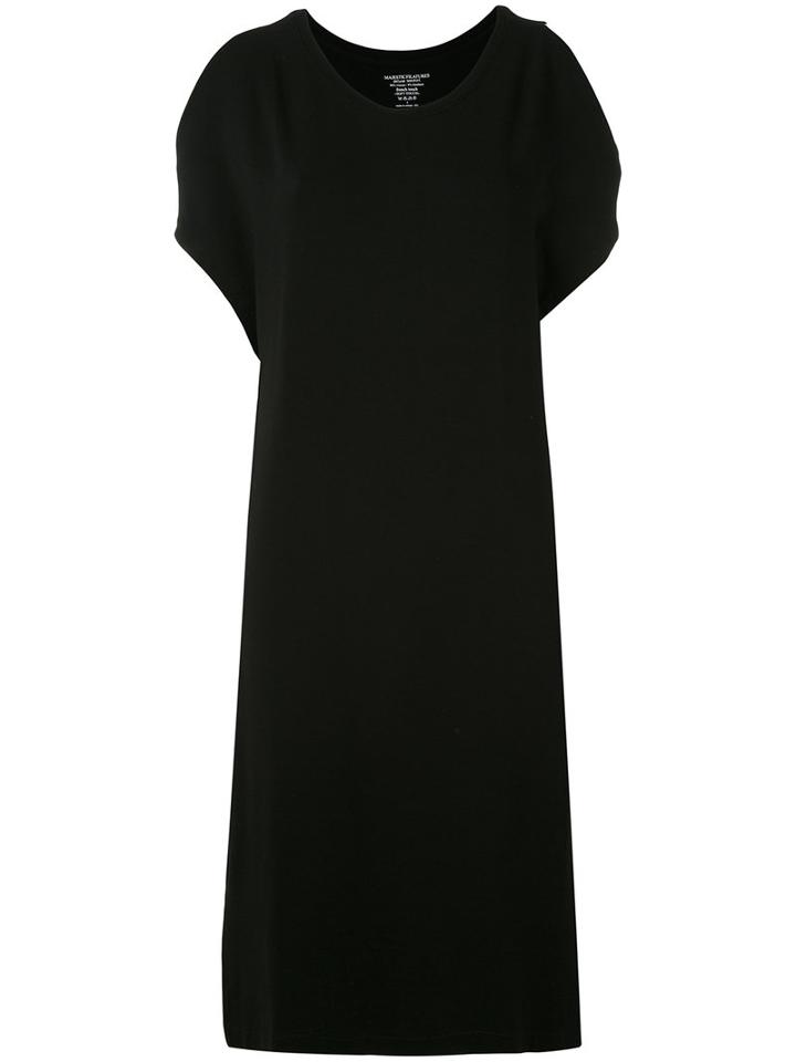 Majestic Filatures - Cold Shoulder Dress - Women - Spandex/elastane/viscose - Iii, Black, Spandex/elastane/viscose